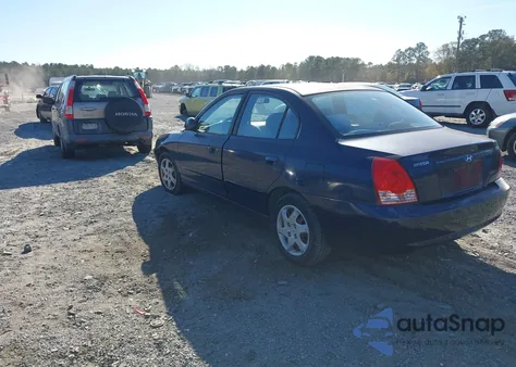 2004 Hyundai Elantra Gls/Gt z USA, uszkodzony, nr VIN KMHDN46D24U858228